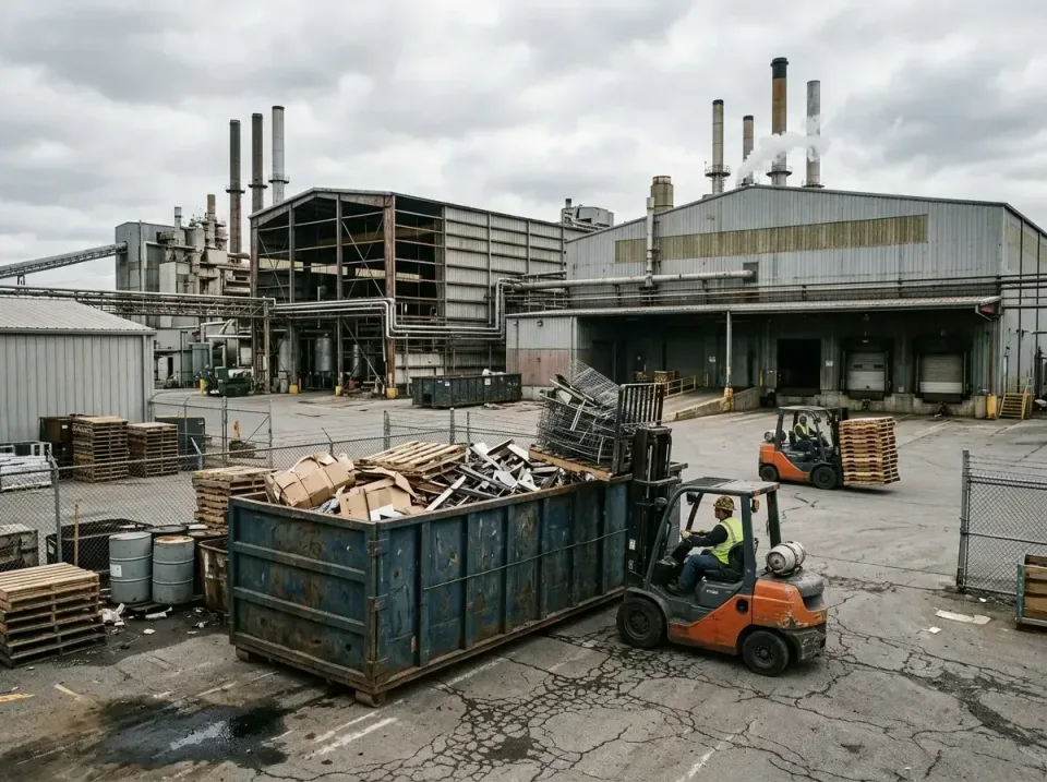 industrial-factory-scrap-conta-003 — frequently asked questions, Cheap Roll-off Dumpster Rentals in Essex Junction, VT